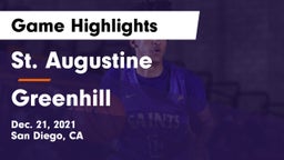 St. Augustine  vs Greenhill  Game Highlights - Dec. 21, 2021
