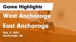 West Anchorage  vs East Anchorage  Game Highlights - Feb. 3, 2023