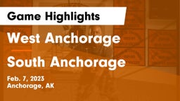 West Anchorage  vs South Anchorage  Game Highlights - Feb. 7, 2023