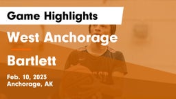 West Anchorage  vs Bartlett  Game Highlights - Feb. 10, 2023