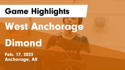 West Anchorage  vs Dimond  Game Highlights - Feb. 17, 2023