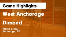 West Anchorage  vs Dimond  Game Highlights - March 3, 2023