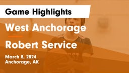 West Anchorage  vs Robert Service  Game Highlights - March 8, 2024