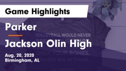 Parker  vs Jackson Olin High Game Highlights - Aug. 20, 2020