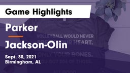 Parker  vs Jackson-Olin  Game Highlights - Sept. 30, 2021