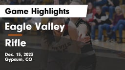 Eagle Valley  vs Rifle  Game Highlights - Dec. 15, 2023