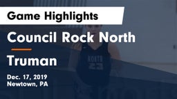Council Rock North  vs Truman  Game Highlights - Dec. 17, 2019