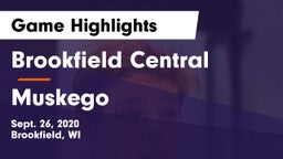 Brookfield Central  vs Muskego  Game Highlights - Sept. 26, 2020