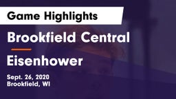 Brookfield Central  vs Eisenhower  Game Highlights - Sept. 26, 2020
