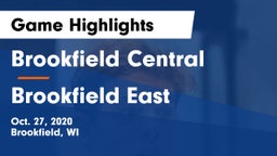 Brookfield Central  vs Brookfield East  Game Highlights - Oct. 27, 2020
