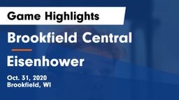 Brookfield Central  vs Eisenhower  Game Highlights - Oct. 31, 2020