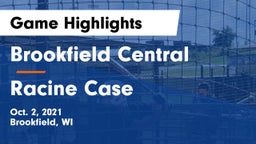 Brookfield Central  vs Racine Case Game Highlights - Oct. 2, 2021