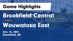 Brookfield Central  vs Wauwatosa East  Game Highlights - Oct. 16, 2021