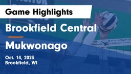 Brookfield Central  vs Mukwonago  Game Highlights - Oct. 14, 2023