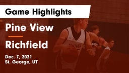 Pine View  vs Richfield  Game Highlights - Dec. 7, 2021