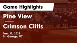 Pine View  vs Crimson Cliffs  Game Highlights - Jan. 12, 2022