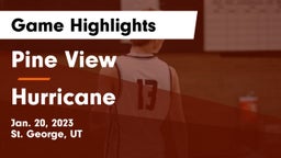 Pine View  vs Hurricane  Game Highlights - Jan. 20, 2023
