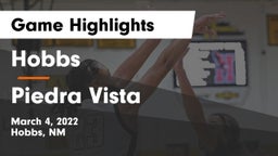 Hobbs  vs Piedra Vista  Game Highlights - March 4, 2022