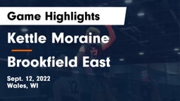 Kettle Moraine  vs Brookfield East  Game Highlights - Sept. 12, 2022