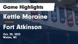 Kettle Moraine  vs Fort Atkinson  Game Highlights - Oct. 20, 2023