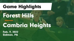 Forest Hills  vs Cambria Heights  Game Highlights - Feb. 9, 2022