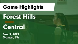 Forest Hills  vs Central  Game Highlights - Jan. 9, 2023