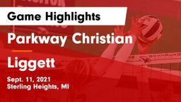 Parkway Christian  vs Liggett  Game Highlights - Sept. 11, 2021