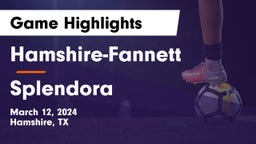 Hamshire-Fannett  vs Splendora  Game Highlights - March 12, 2024