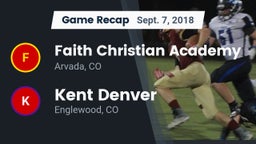 Recap: Faith Christian Academy vs. Kent Denver  2018