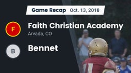 Recap: Faith Christian Academy vs. Bennet 2018