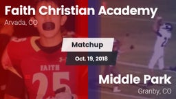 Matchup: Faith Christian vs. Middle Park  2018