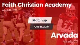 Matchup: Faith Christian vs. Arvada  2019