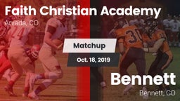 Matchup: Faith Christian vs. Bennett  2019