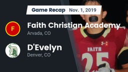 Recap: Faith Christian Academy vs. D'Evelyn  2019