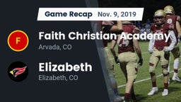Recap: Faith Christian Academy vs. Elizabeth  2019