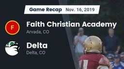 Recap: Faith Christian Academy vs. Delta  2019