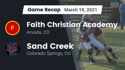 Recap: Faith Christian Academy vs. Sand Creek  2021