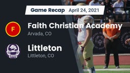 Recap: Faith Christian Academy vs. Littleton  2021