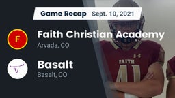 Recap: Faith Christian Academy vs. Basalt  2021