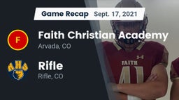 Recap: Faith Christian Academy vs. Rifle  2021