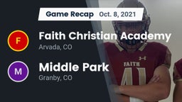 Recap: Faith Christian Academy vs. Middle Park  2021