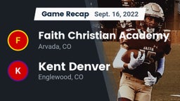 Recap: Faith Christian Academy vs. Kent Denver  2022