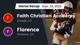 Recap: Faith Christian Academy vs. Florence  2022