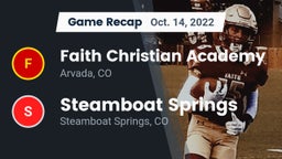 Recap: Faith Christian Academy vs. Steamboat Springs  2022