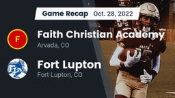Recap: Faith Christian Academy vs. Fort Lupton  2022