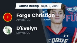 Recap: Forge Christian vs. D'Evelyn  2023