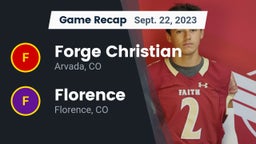 Recap: Forge Christian vs. Florence  2023