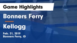Bonners Ferry  vs Kellogg  Game Highlights - Feb. 21, 2019