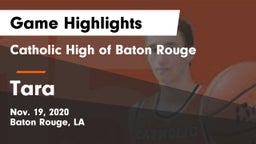 Catholic High of Baton Rouge vs Tara  Game Highlights - Nov. 19, 2020