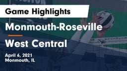Monmouth-Roseville  vs West Central  Game Highlights - April 6, 2021